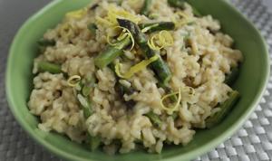 Got asparagus? Toss it with risotto