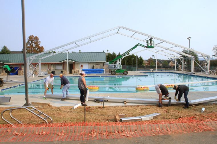 Raising a roof at Green Meadow Country Club pool - The Daily Times: News