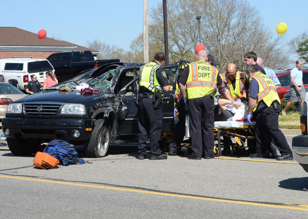 Parkway wreck sends one to the hospital News