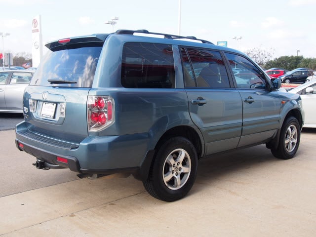 2007 Honda pilot steel blue metallic #2