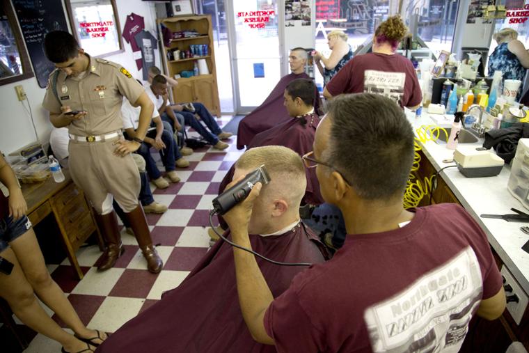 Texas A&M Corps of Cadets Haircuts The Eagle News