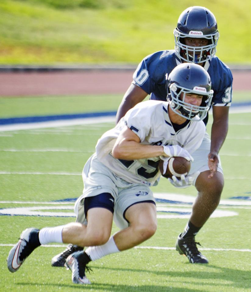First Day For B-CS High School Football Practice First Day For B-CS High School Football Practice