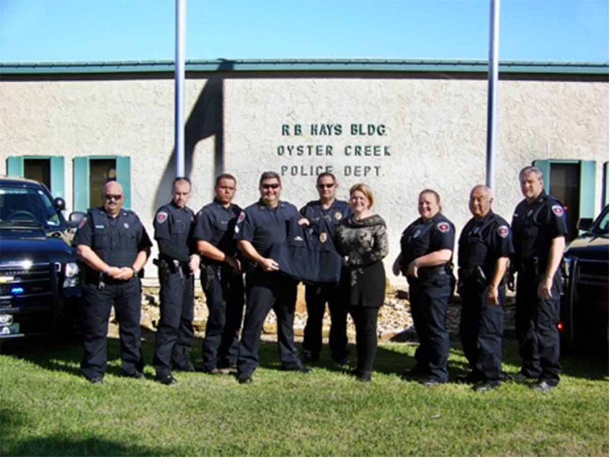 Oyster Creek officers get topoftheline bulletproof vests News