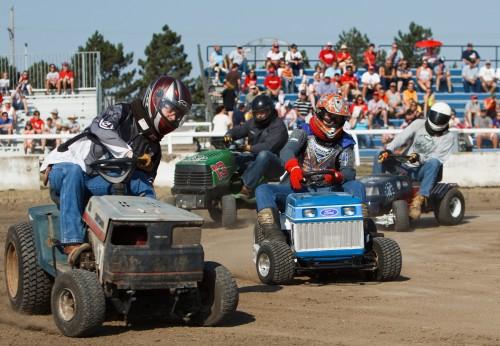 Speed Control Count In Lawn Mower Races The Grand