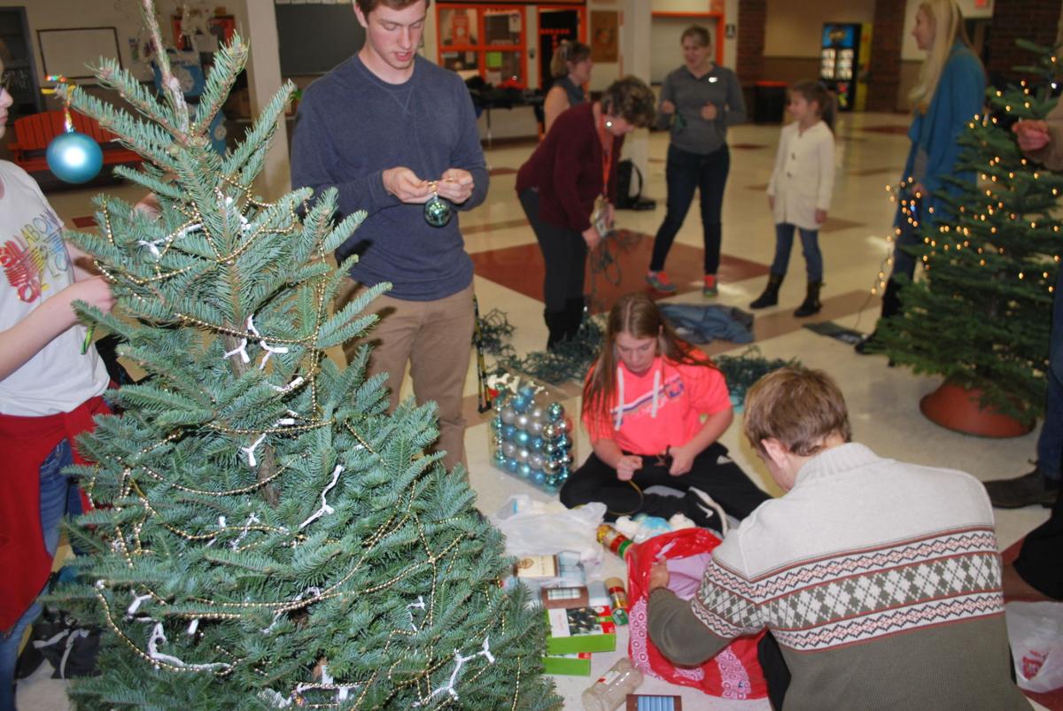 video caring community students sponsor christmas trees video caring community students sponsor christmas trees
