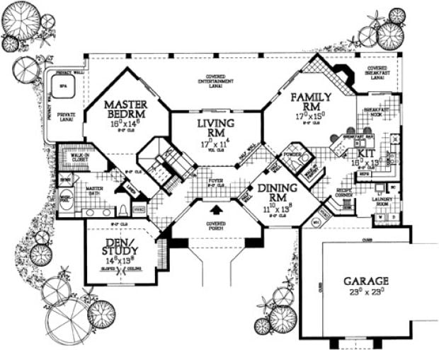 House plans Grand style for entertaining Lifestyles