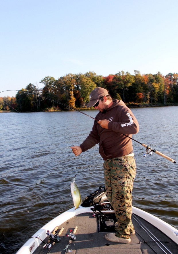 Fishing Crab Orchard Lake with Tyson Shoot Sports