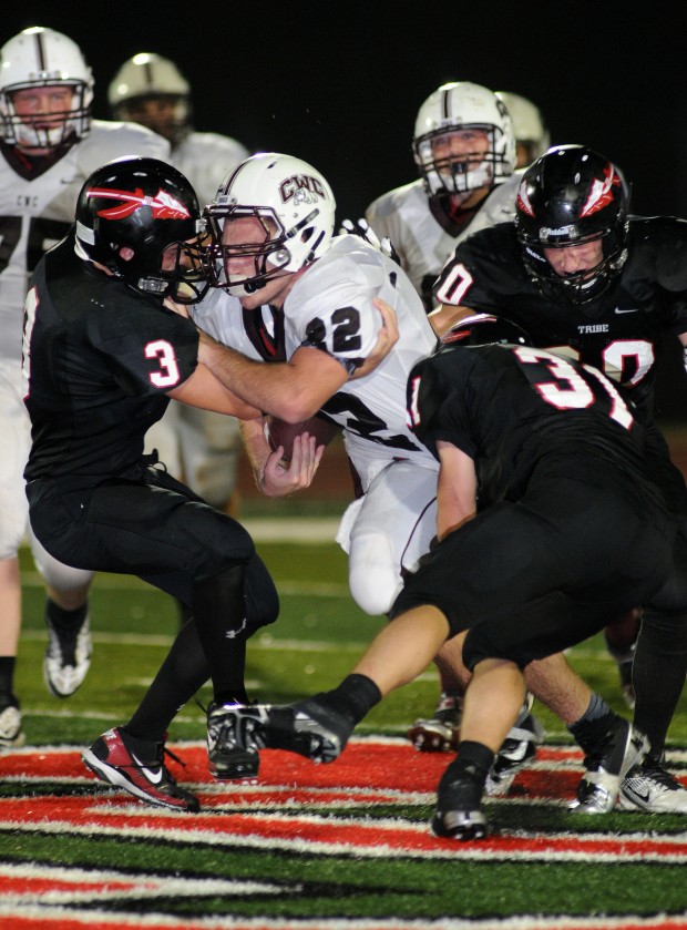 Carmi White County Crushes Johnston City Varsity Football