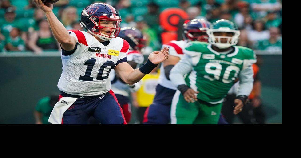 Alouettes survive late push from Roughriders, win battle of CFL’s top teams 27-24