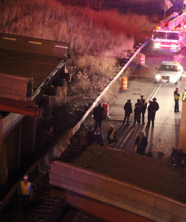 overpass collapse ohio overpass collapse ohio