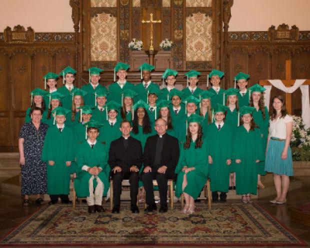 Attleboro #39 s St John #39 s School graduates head to high school The Sun