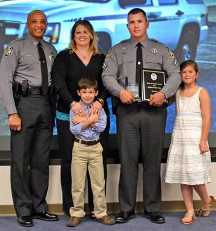 Bronson named South Carolina State Transport Police Officer Of The Year