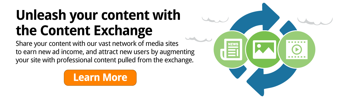 Slideshow redirect | Home | Content Exchange