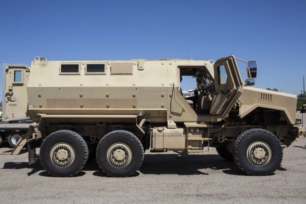Wyoming cops pick up their fourth military surplus armored MRAP vehicle