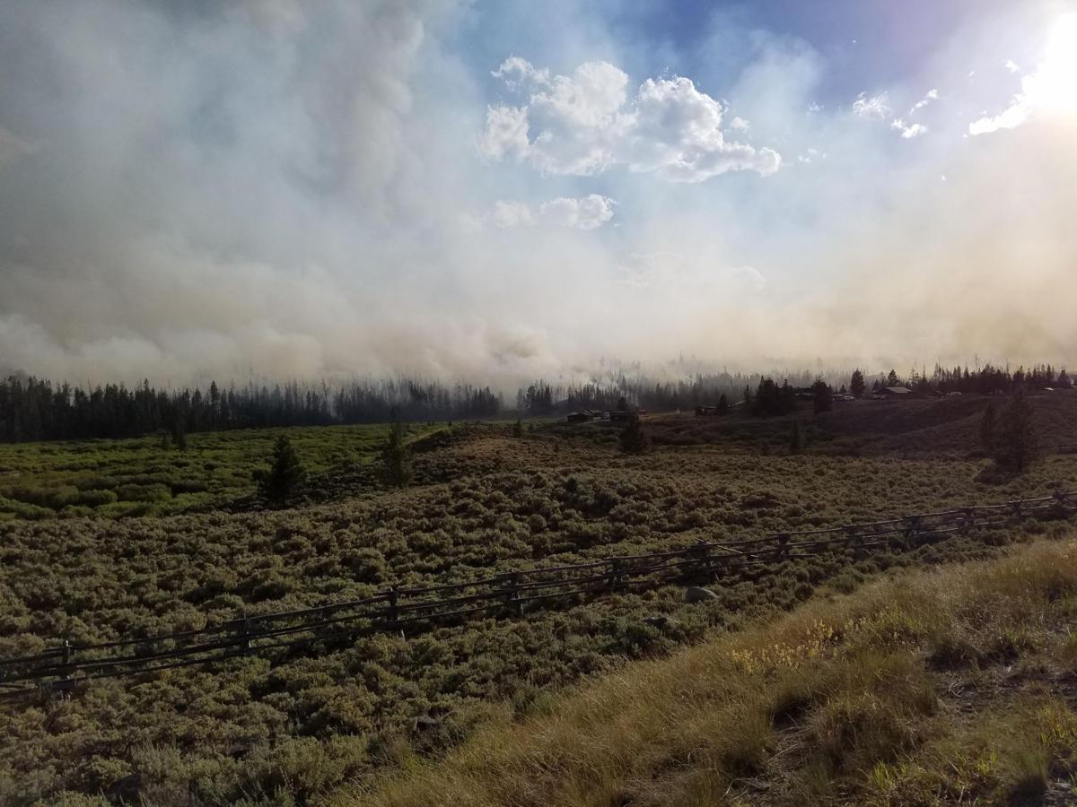 Evacuation orders in effect for Lava Mountain Fire near Dubois