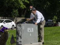 Eva Kor Headstone Monument Dedication