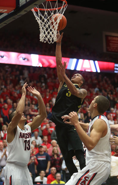 No. 2 Arizona 67, Oregon 65
