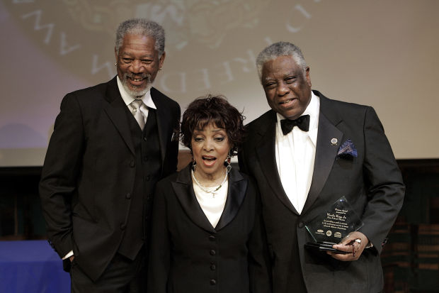 Morgan Freeman, Ruby Dee, Woodie King Jr