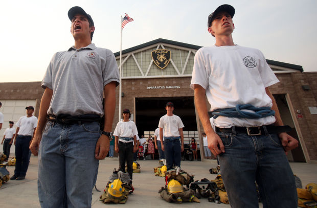 Tucson Fire Department cadets