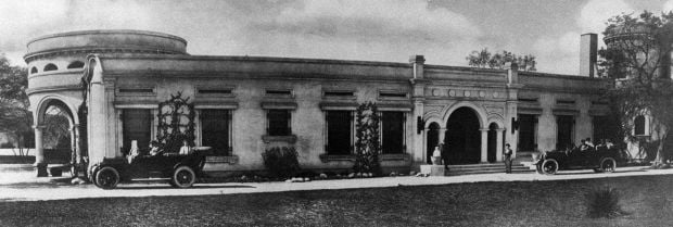 Manning House: Then and now