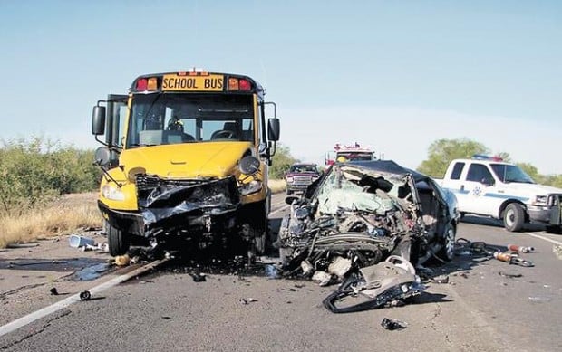 Deadly School Bus Wreck Near Tucson Caught On Speed Cam | Crime ...