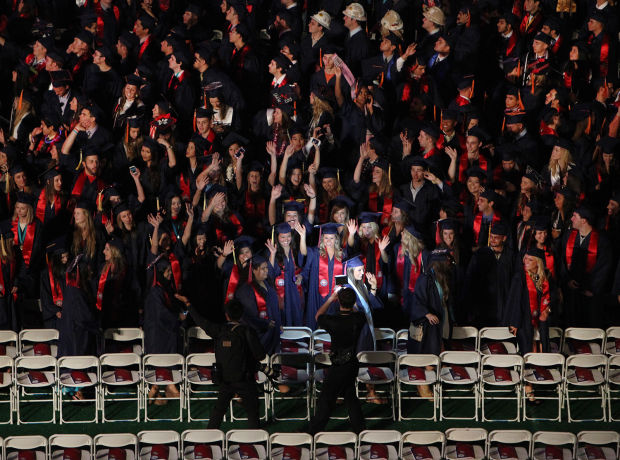 UA Spring commencement exercises