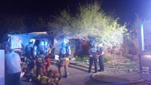 2 people displaced, dog killed in central Tucson house fire
