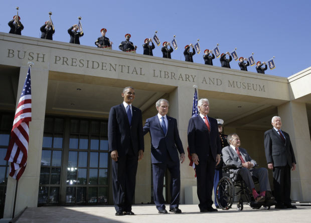 George W. Bush Presidential Center dedication