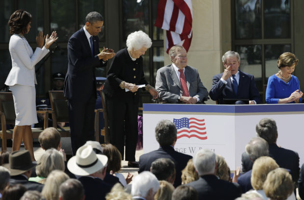 George W. Bush Presidential Center dedication
