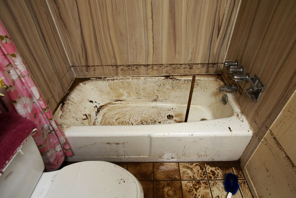 House flooded