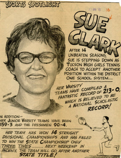 Tennis coach Clark, a THS legend, dies