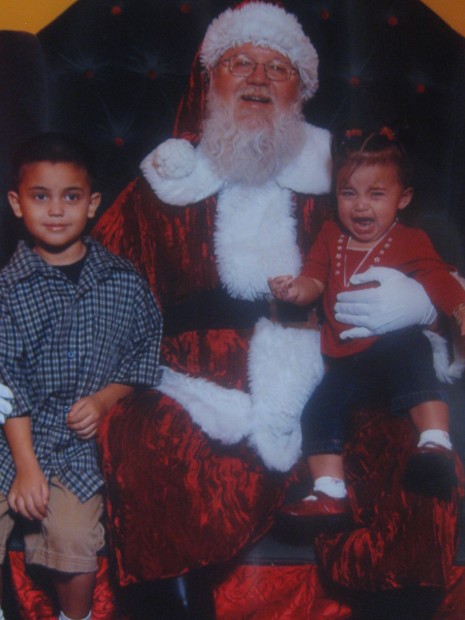 Scared of Santa: 2nd place winner