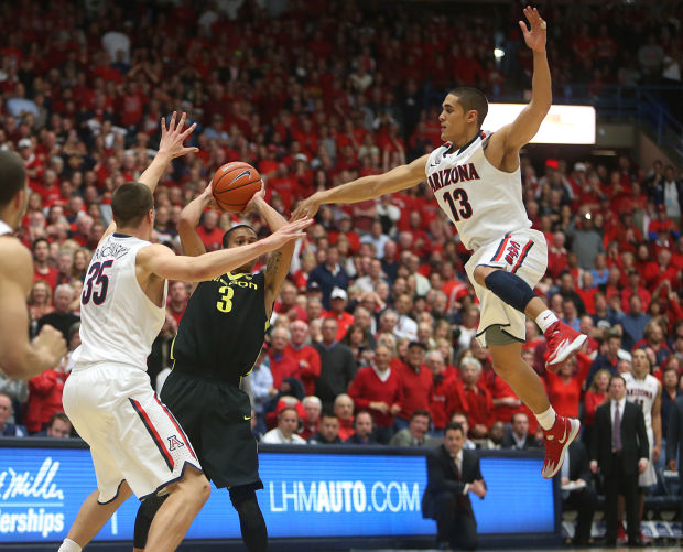 No. 2 Arizona 67, Oregon 65