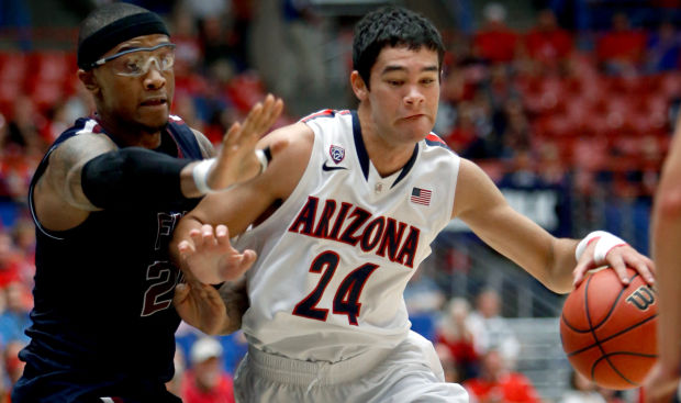 Arizona freshman Elliott Pitts