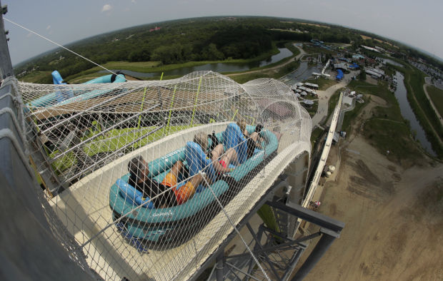"Verrückt" — World's tallest waterslide