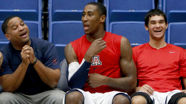 Arizona freshman Elliott Pitts