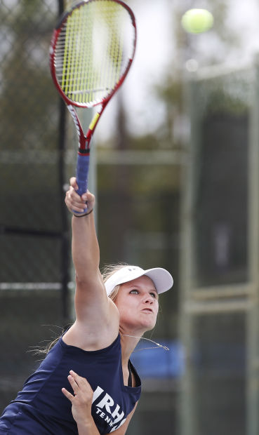 Division II girls playoff tennis