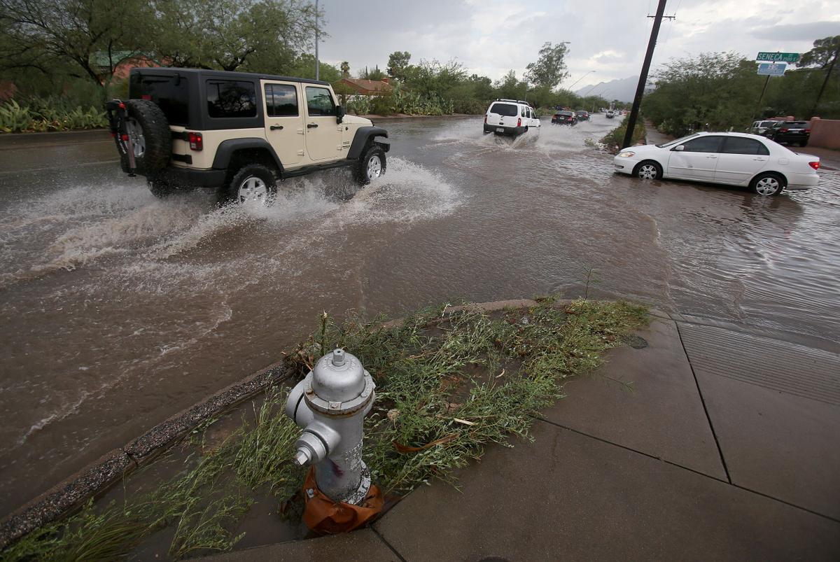 Monsoon rains