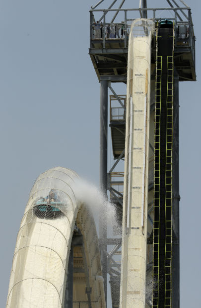 "Verrückt" — World's tallest waterslide