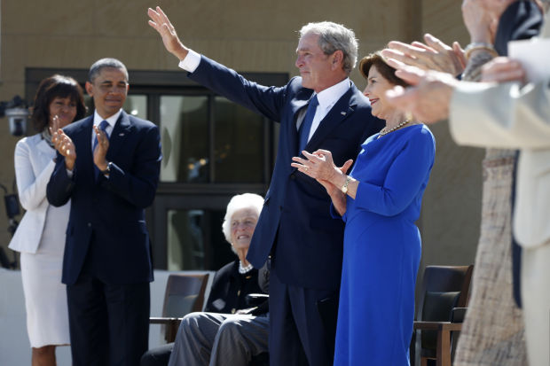 George W. Bush Presidential Center dedication