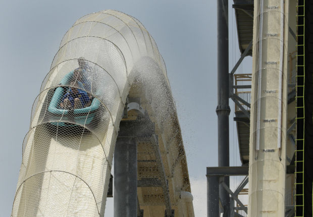 "Verrückt" — World's tallest waterslide