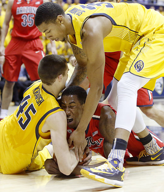 No. 1 Arizona at California, second half