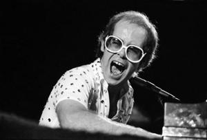 Photos: Elton John in concert in Tucson in the 70s