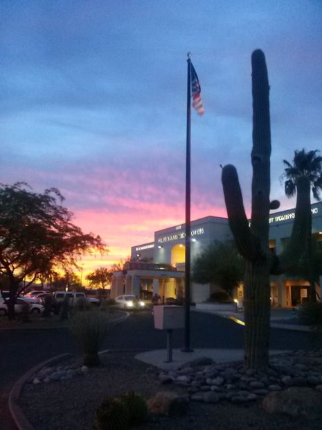 Star Readers capture the sunset