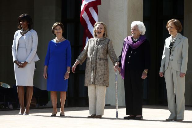 George W. Bush Presidential Center dedication