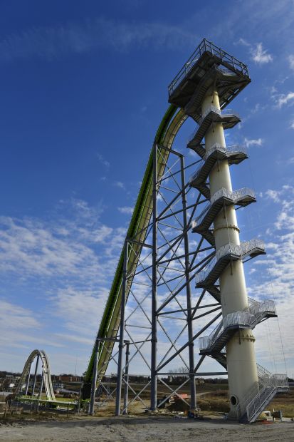 "Verrückt" — World's tallest waterslide