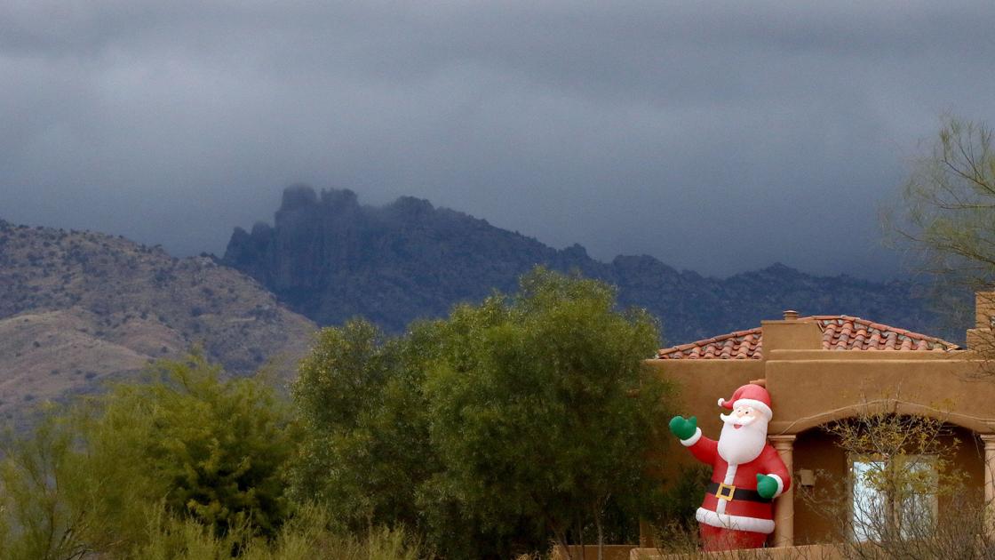 snow on christmas possible in mountains around tucson christmas valley real estate listings