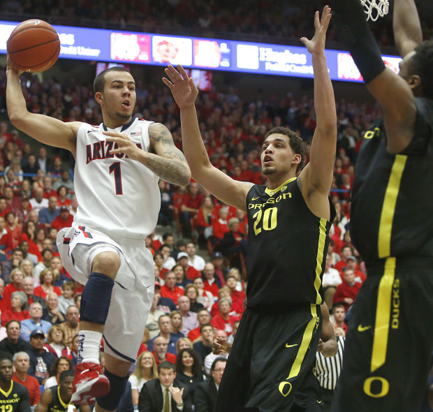 No. 2 Arizona 67, Oregon 65