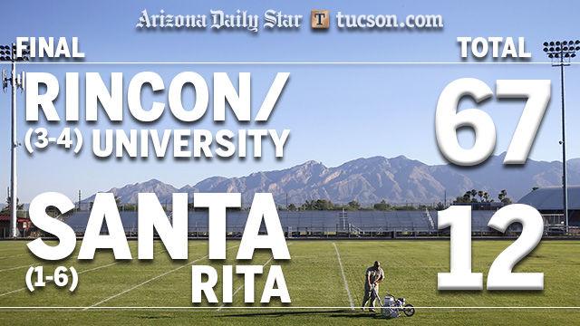 Rincon/University 67, Santa Rita 12 - Arizona Daily Star