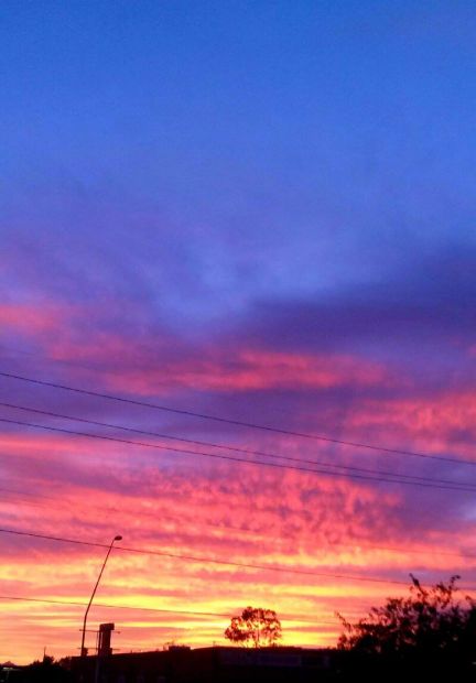 Star Readers capture the sunset